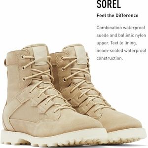 Sorel Boots - Sand color - women's size 8.5